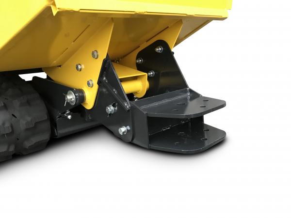 BAMATO hoehenverstellbares Schneeschild fuer Minidumper